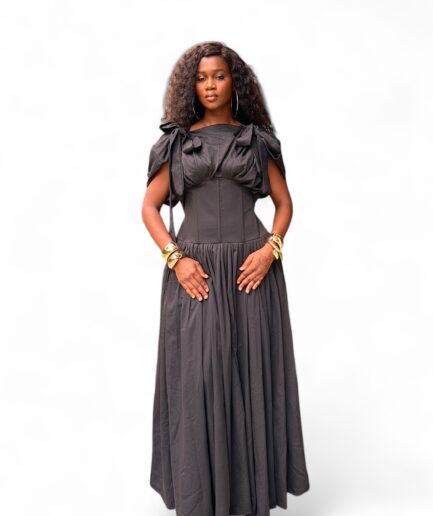 T5S Koi Cotton Maxi Dress